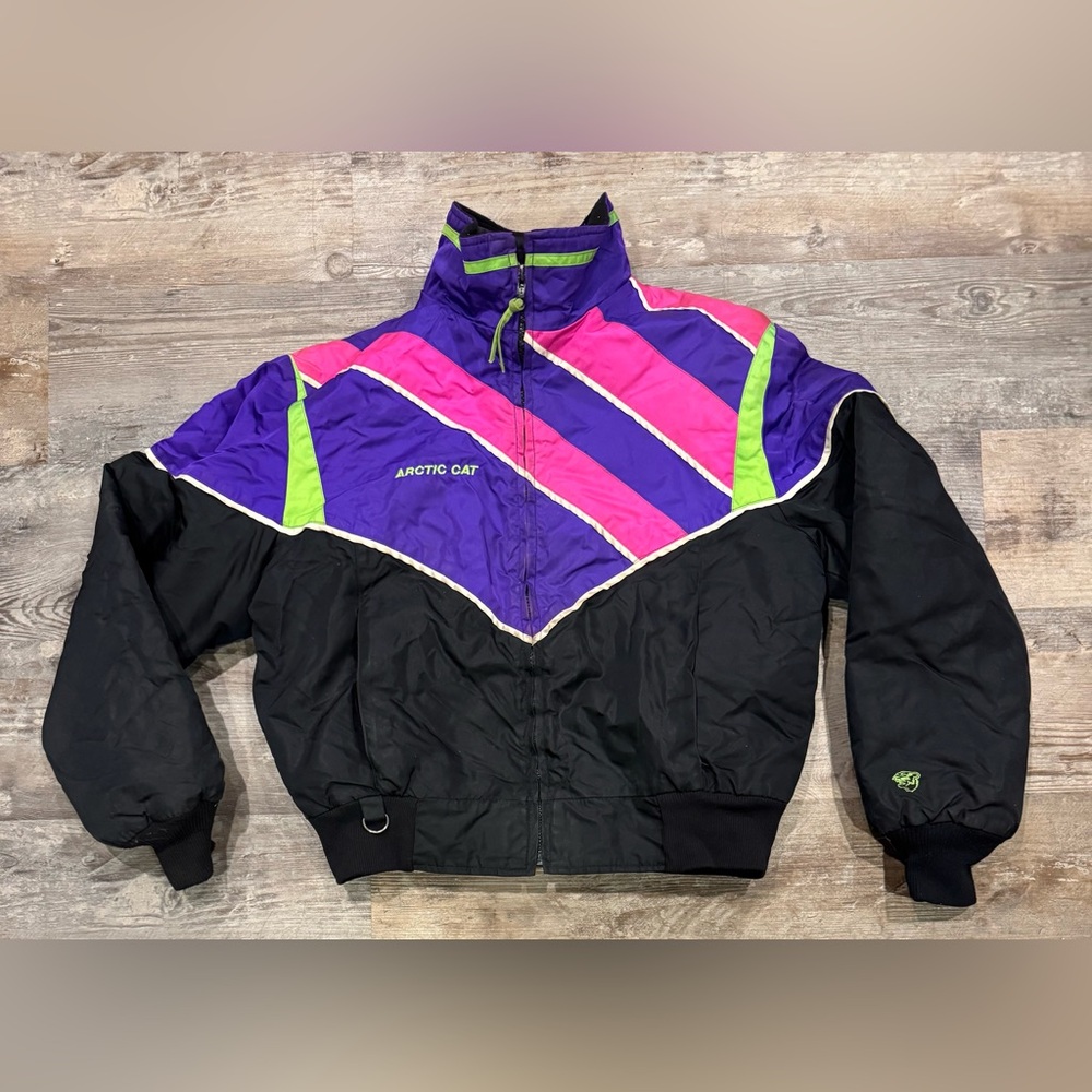 Vintage 90’s Arctic Cat Jacket Womens Size Medium Coat Snowmobile